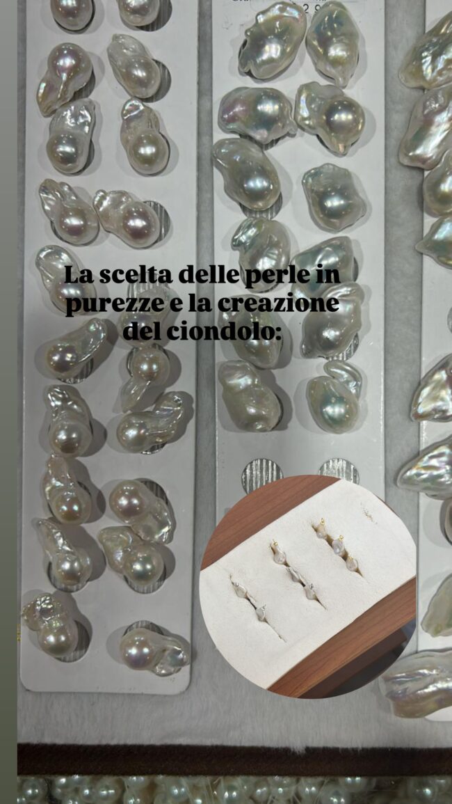 Ciondolo Perla Baroque