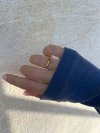 Anello Citrino Pezzo Unico