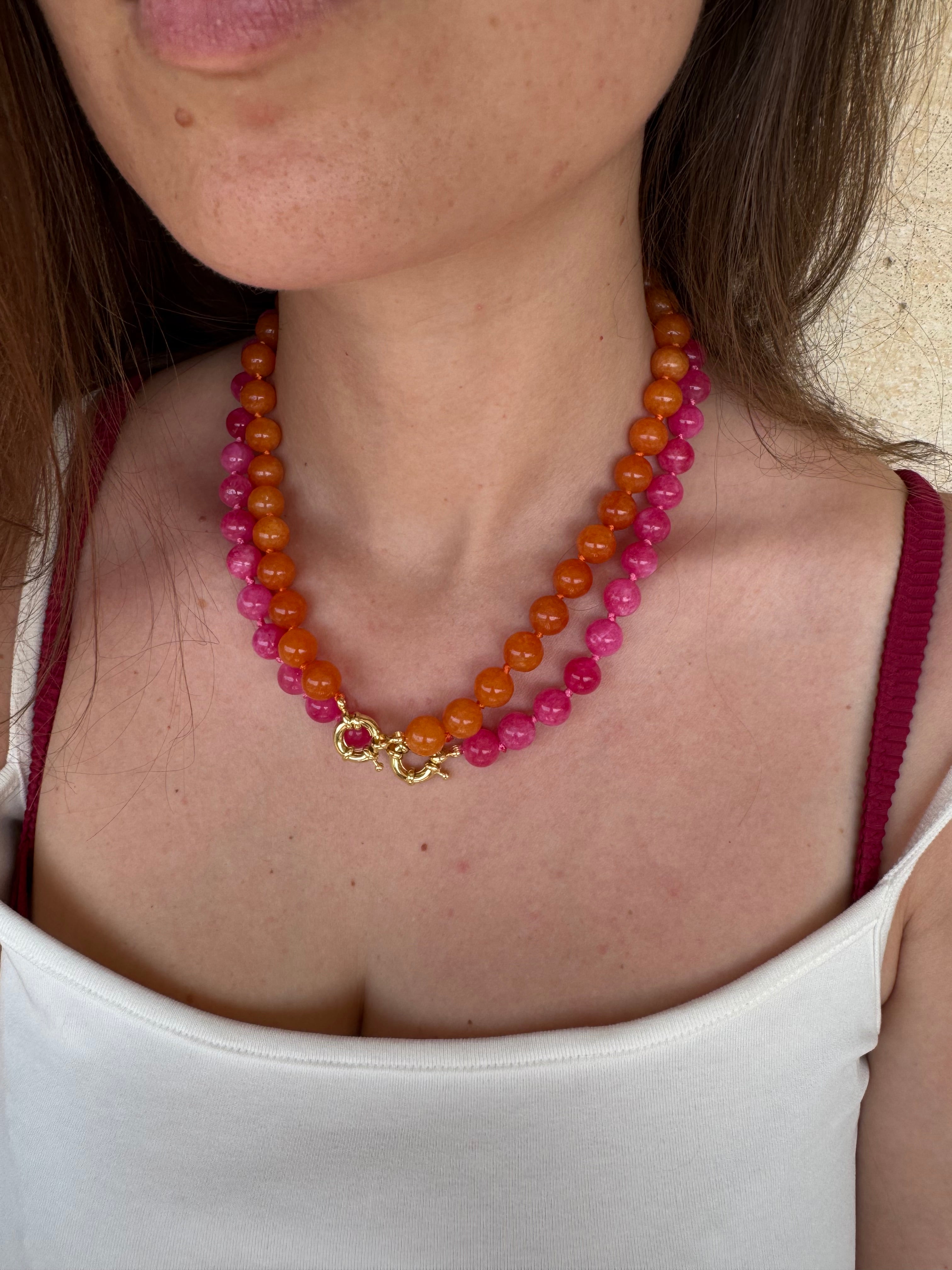 Collana Pop Fucsia