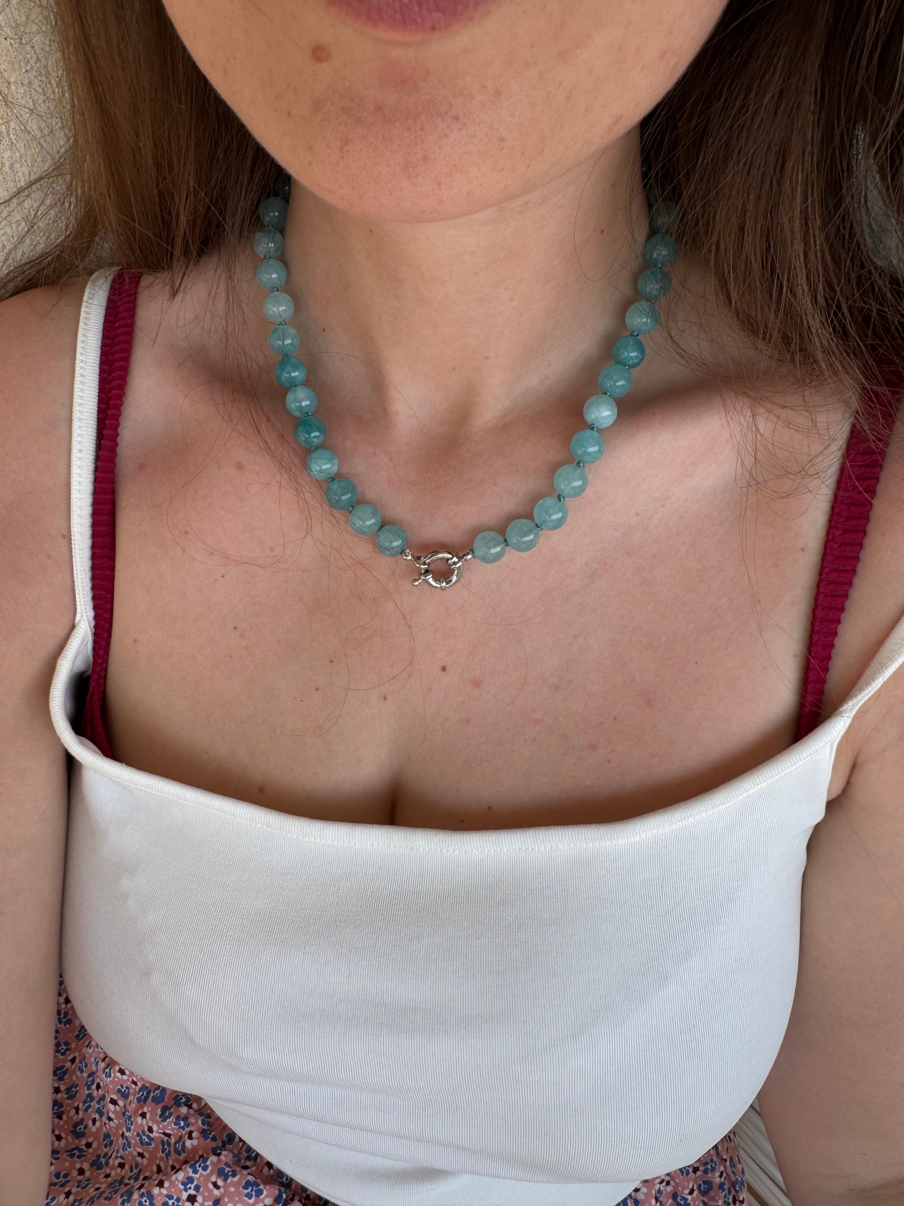 Collana Pop Azzurro cielo