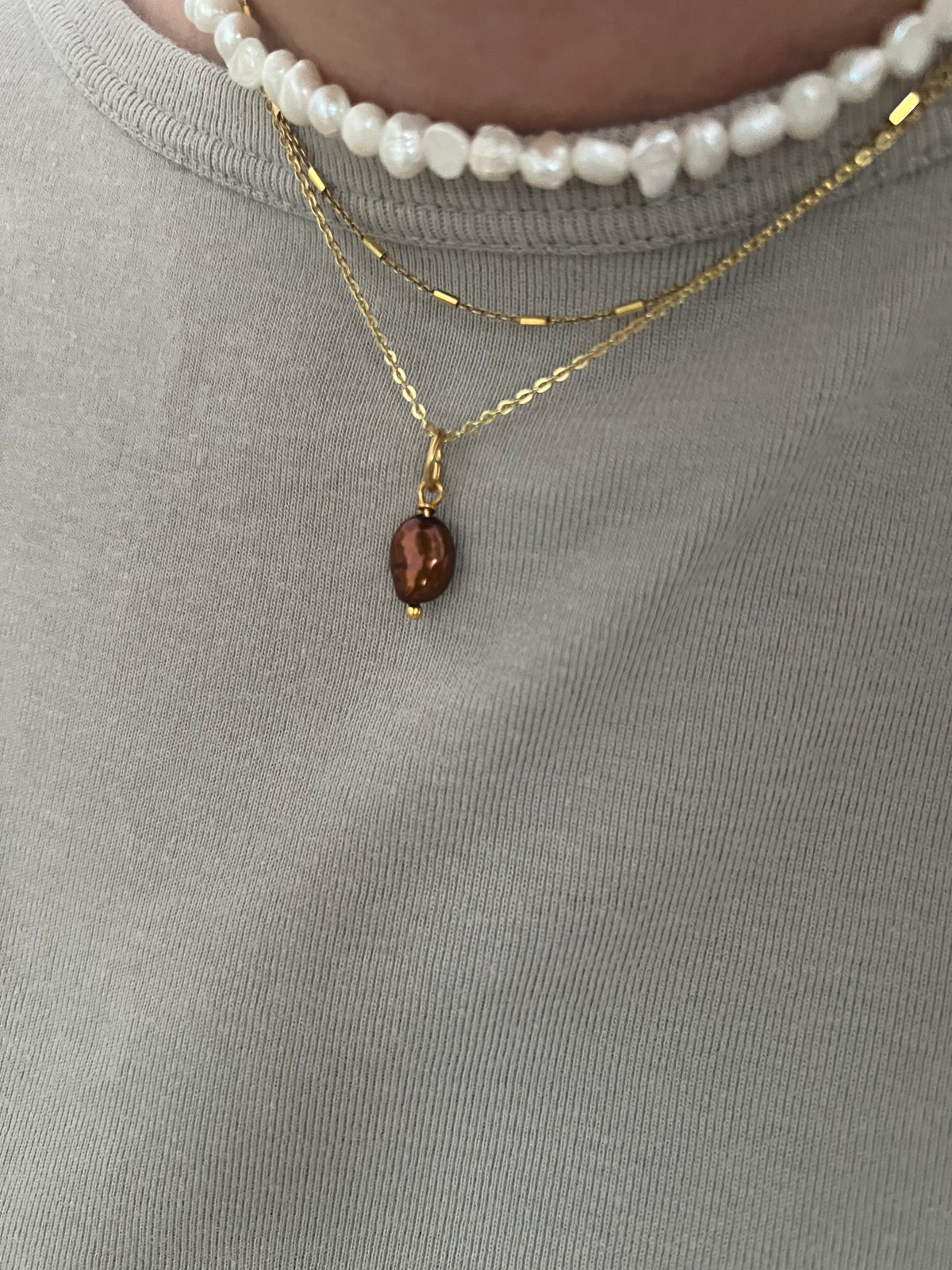 Ciondolo perla scaramazza
