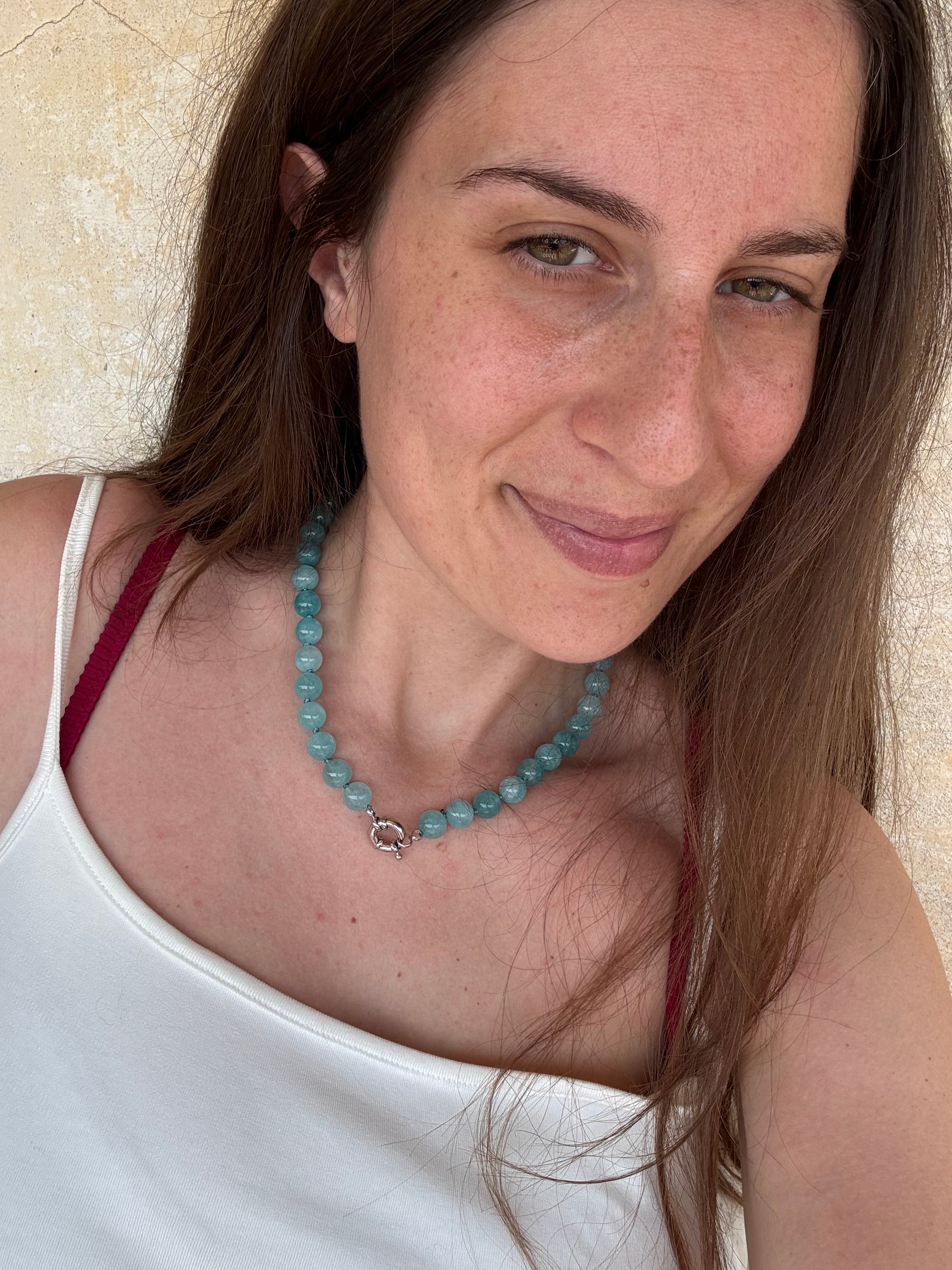 Collana Pop Azzurro cielo