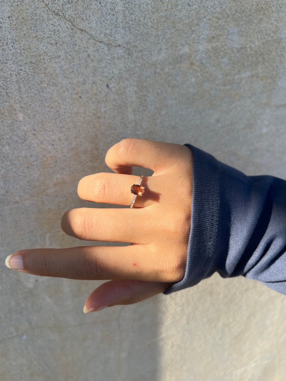 Anello Tormalina Pezzo Unico