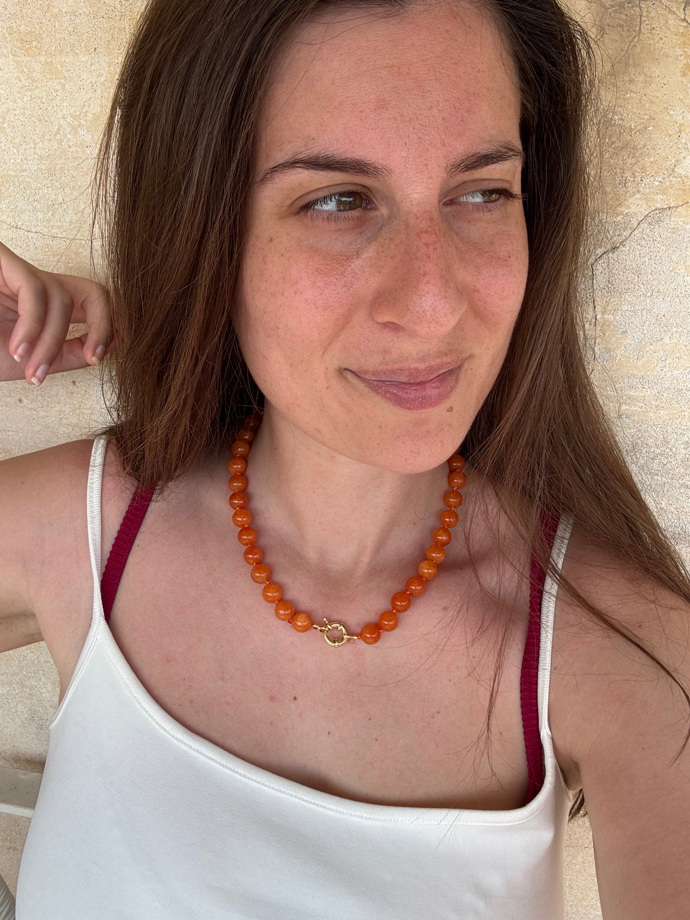 Collana Pop Arancio