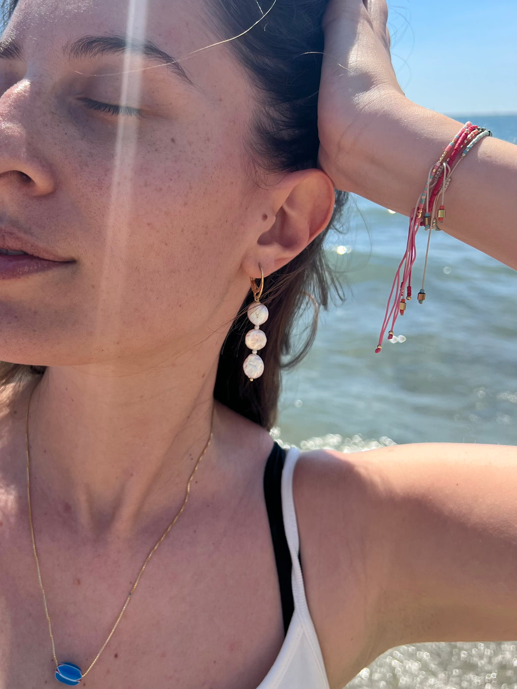Orecchini Luci di Perle