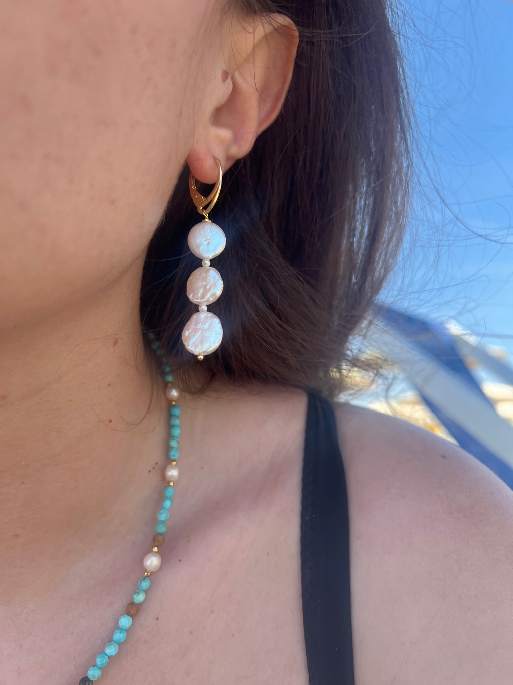 Orecchini Luci di Perle