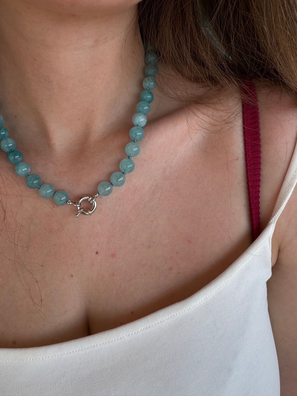 Collana Pop Azzurro cielo