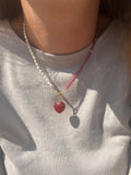 Collana Sguardo d’amore Bordeaux