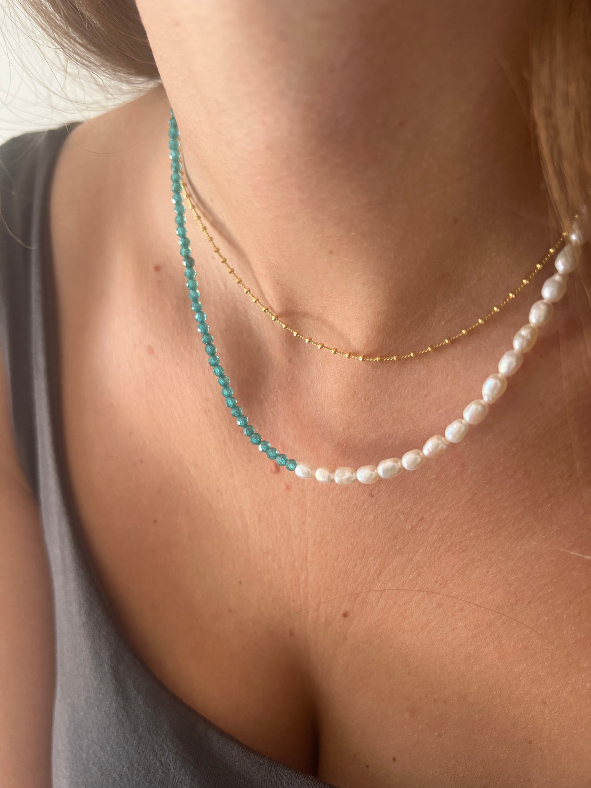 Collana Sguardo d’amore Verde