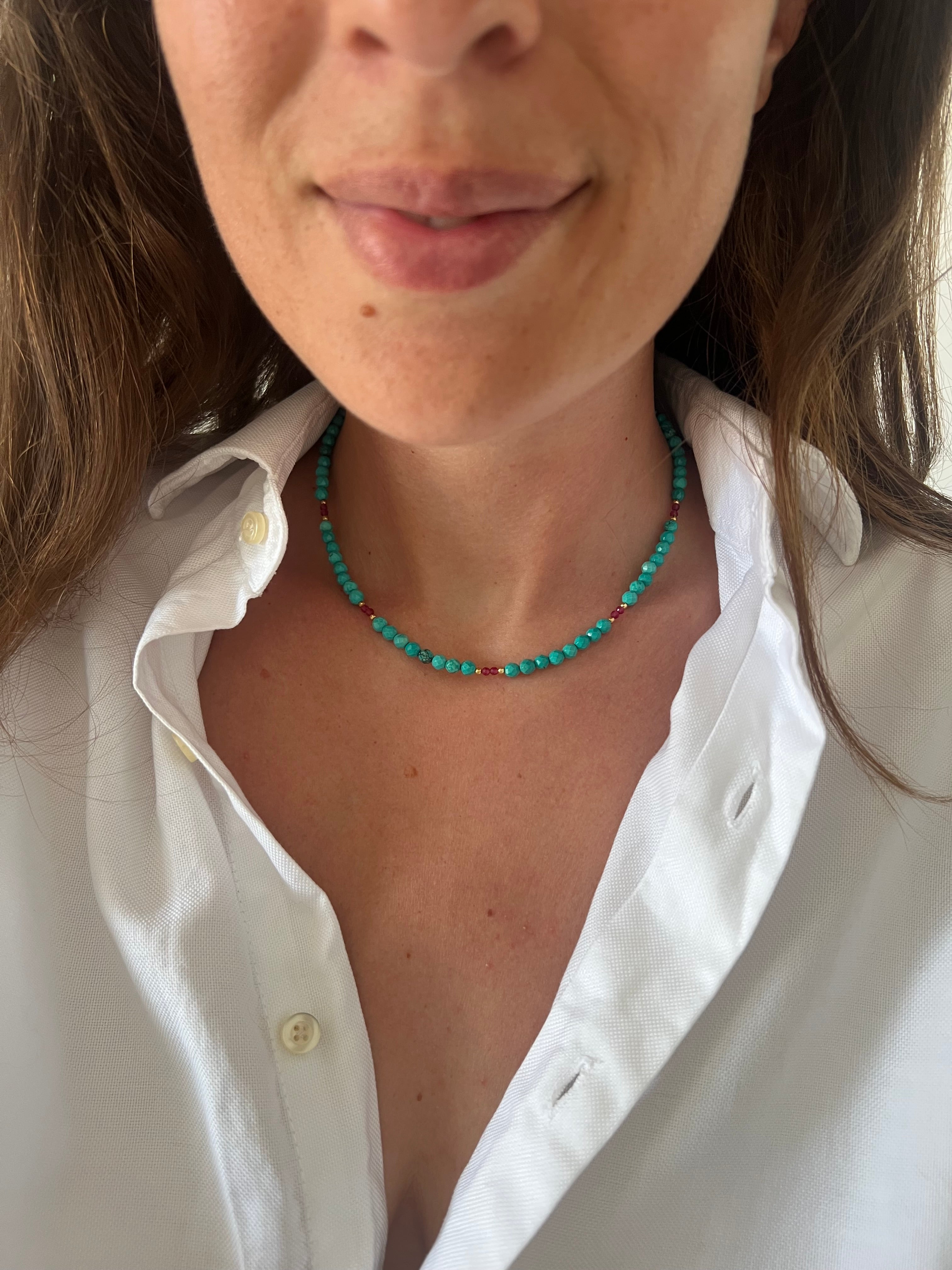 Collana Turchese al mare
