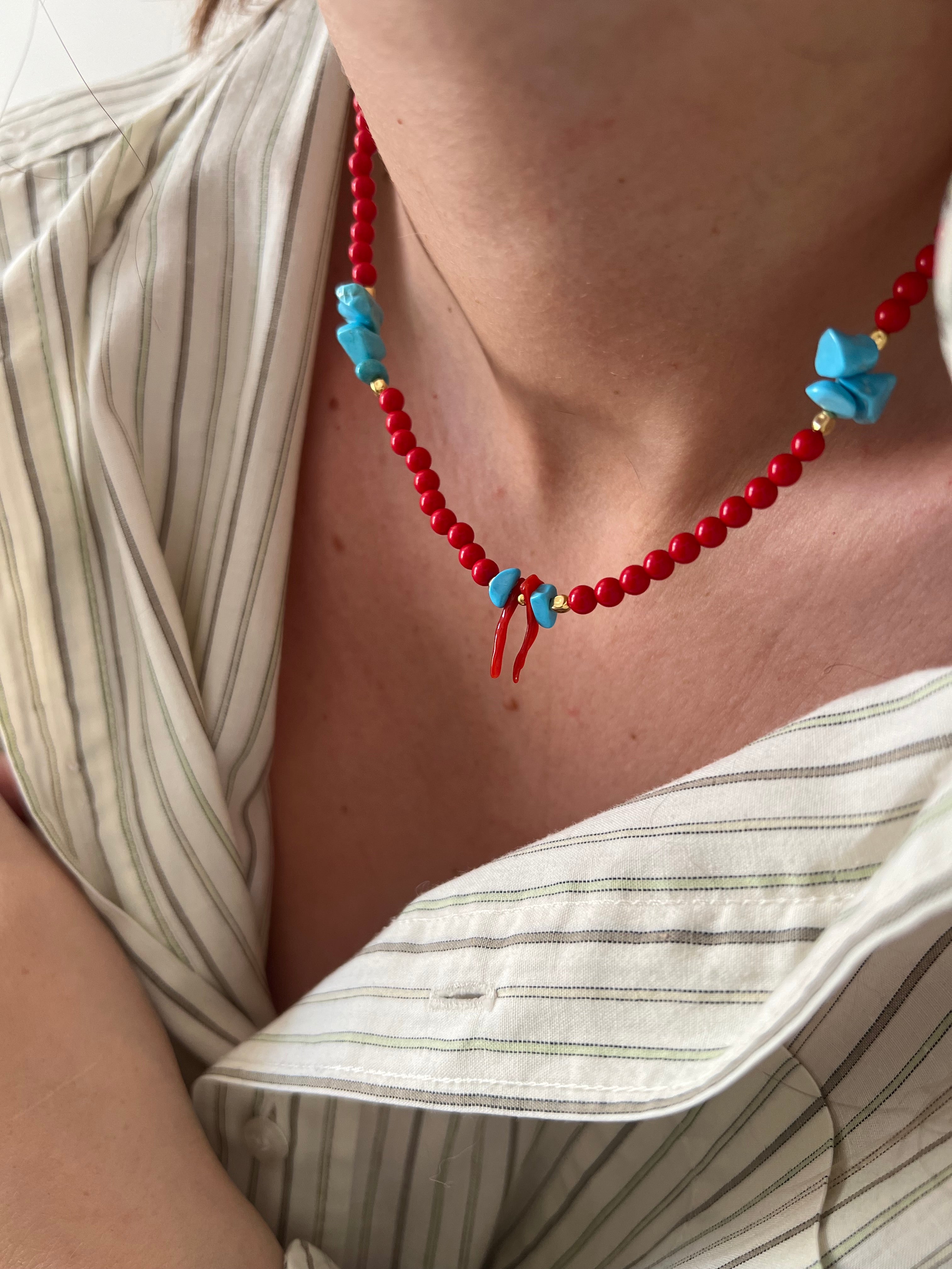 Collana Baia Corallo