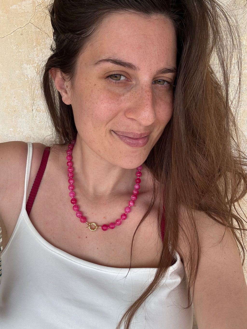 Collana Pop Fucsia