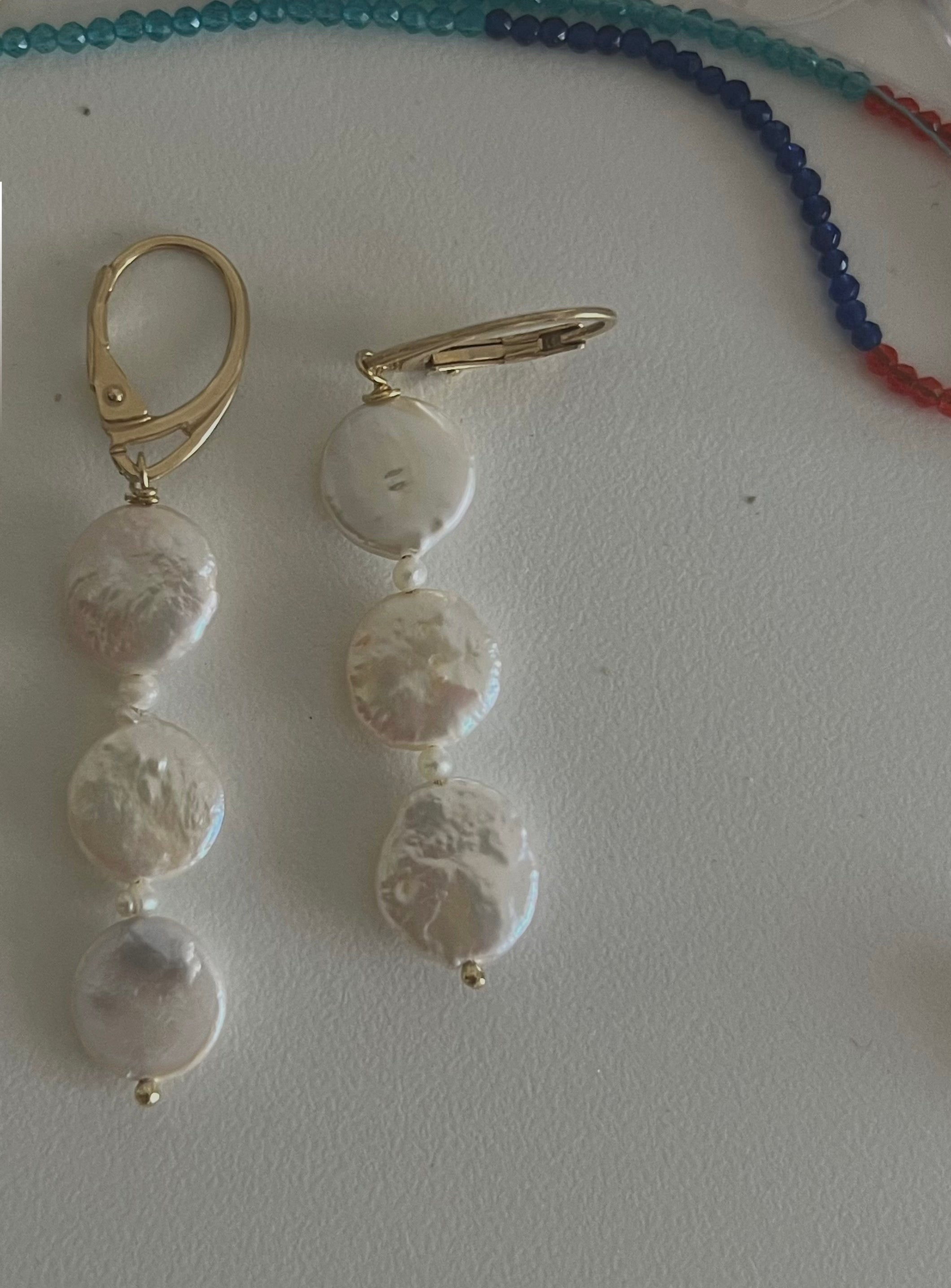 Orecchini Luci di Perle