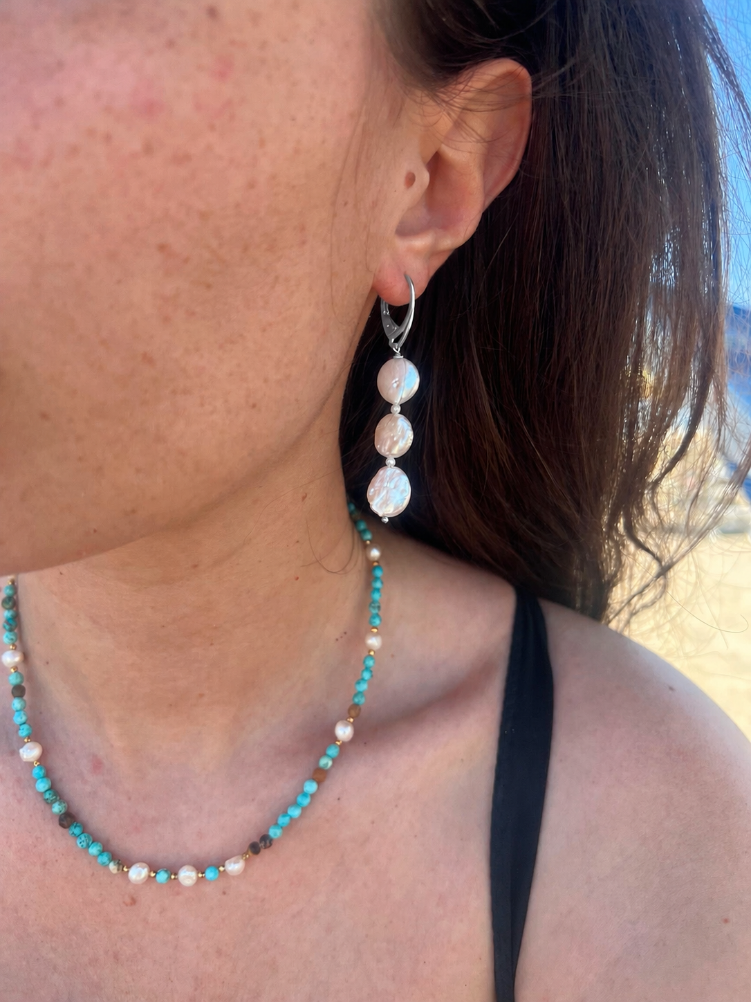 Orecchini Luci di Perle