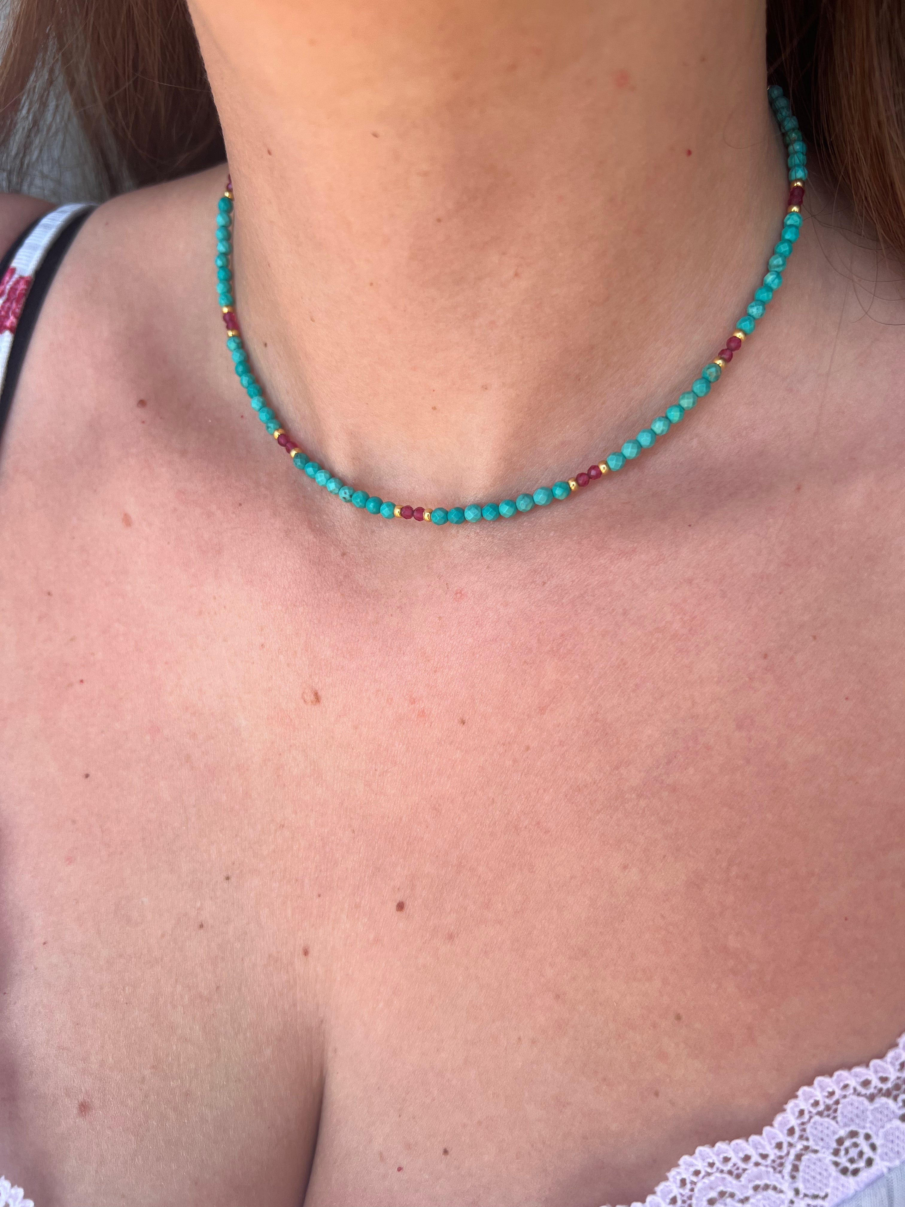 Collana Turchese al mare