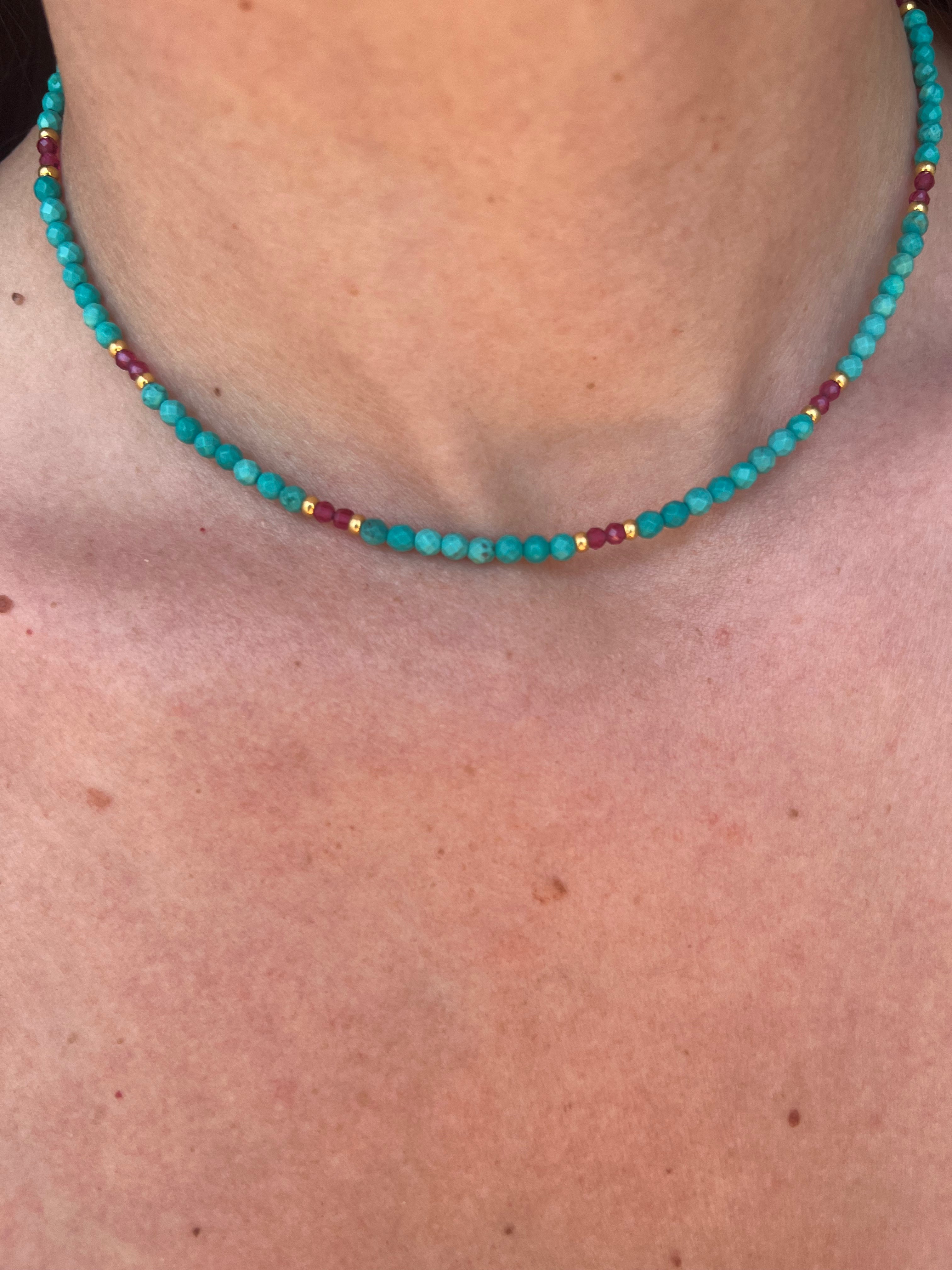 Collana Turchese al mare