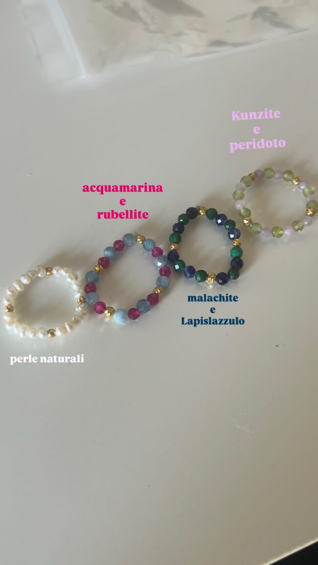 Anelli Soffio di felicità