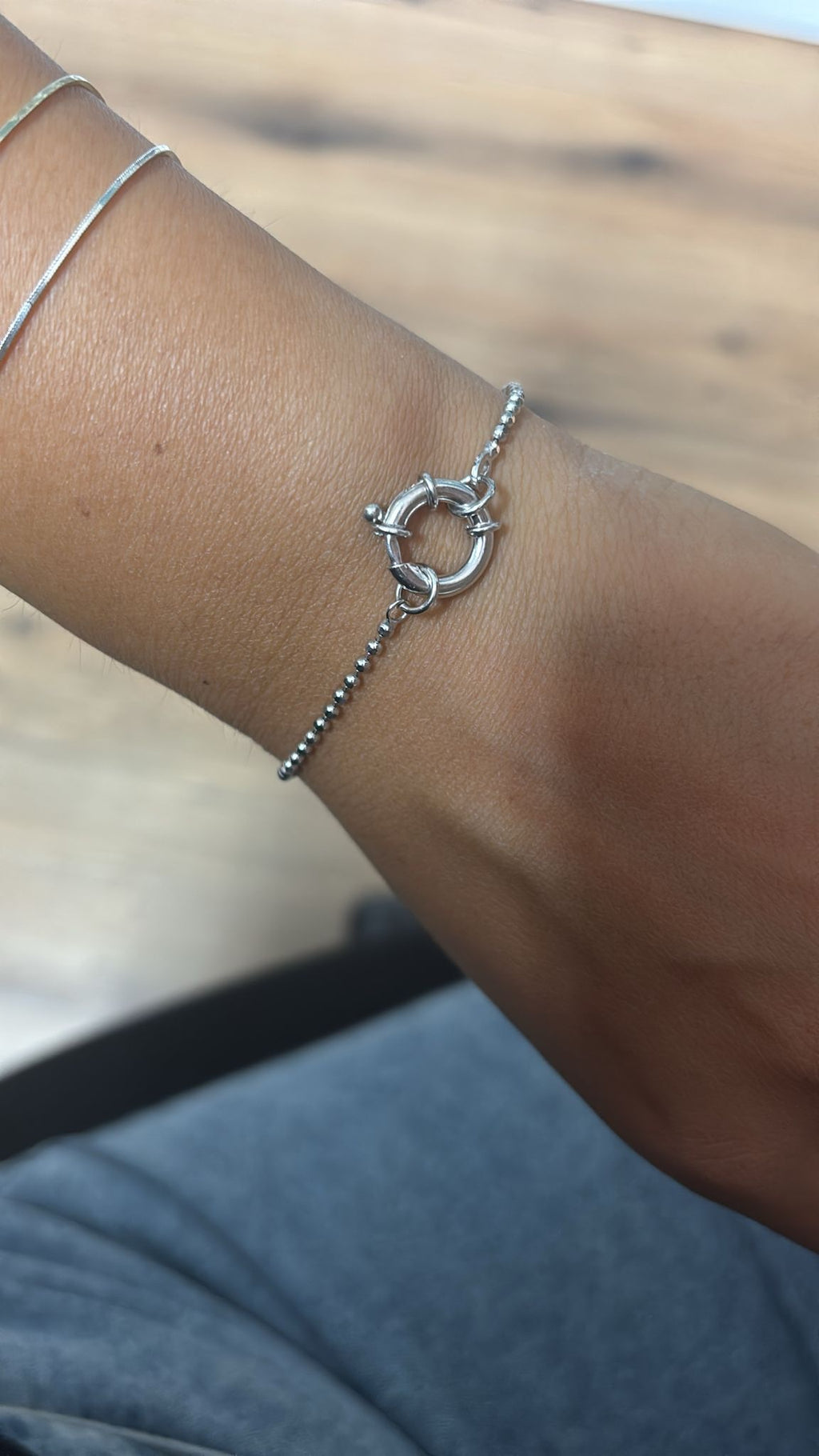 Bracciale moschettone