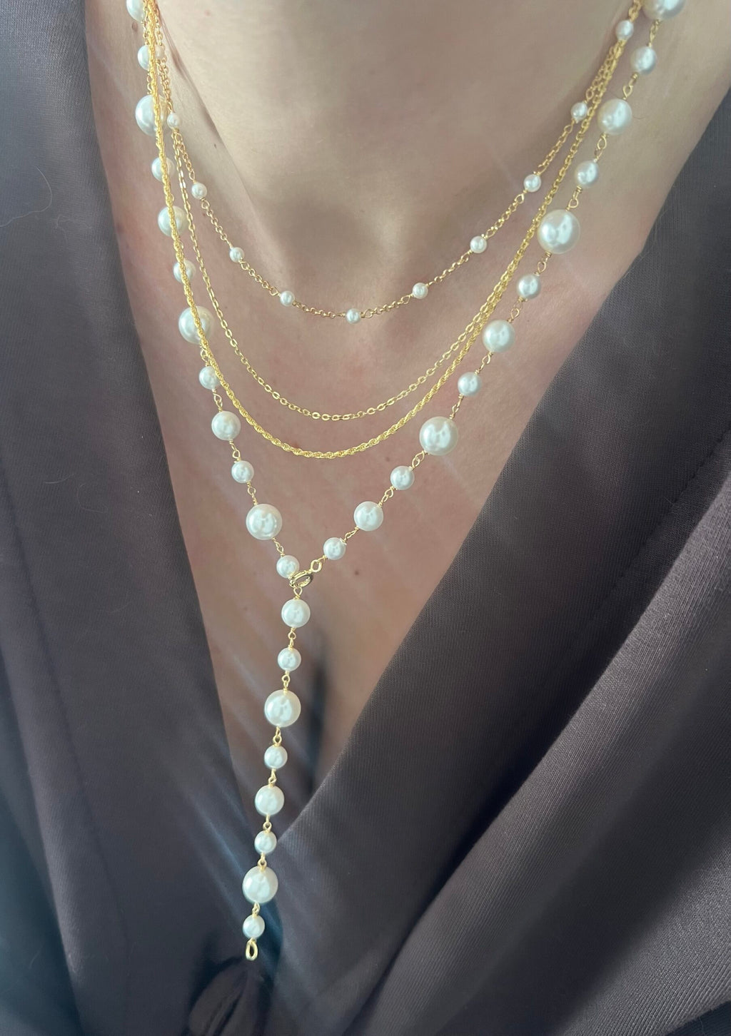 Collana gocce di eleganza
