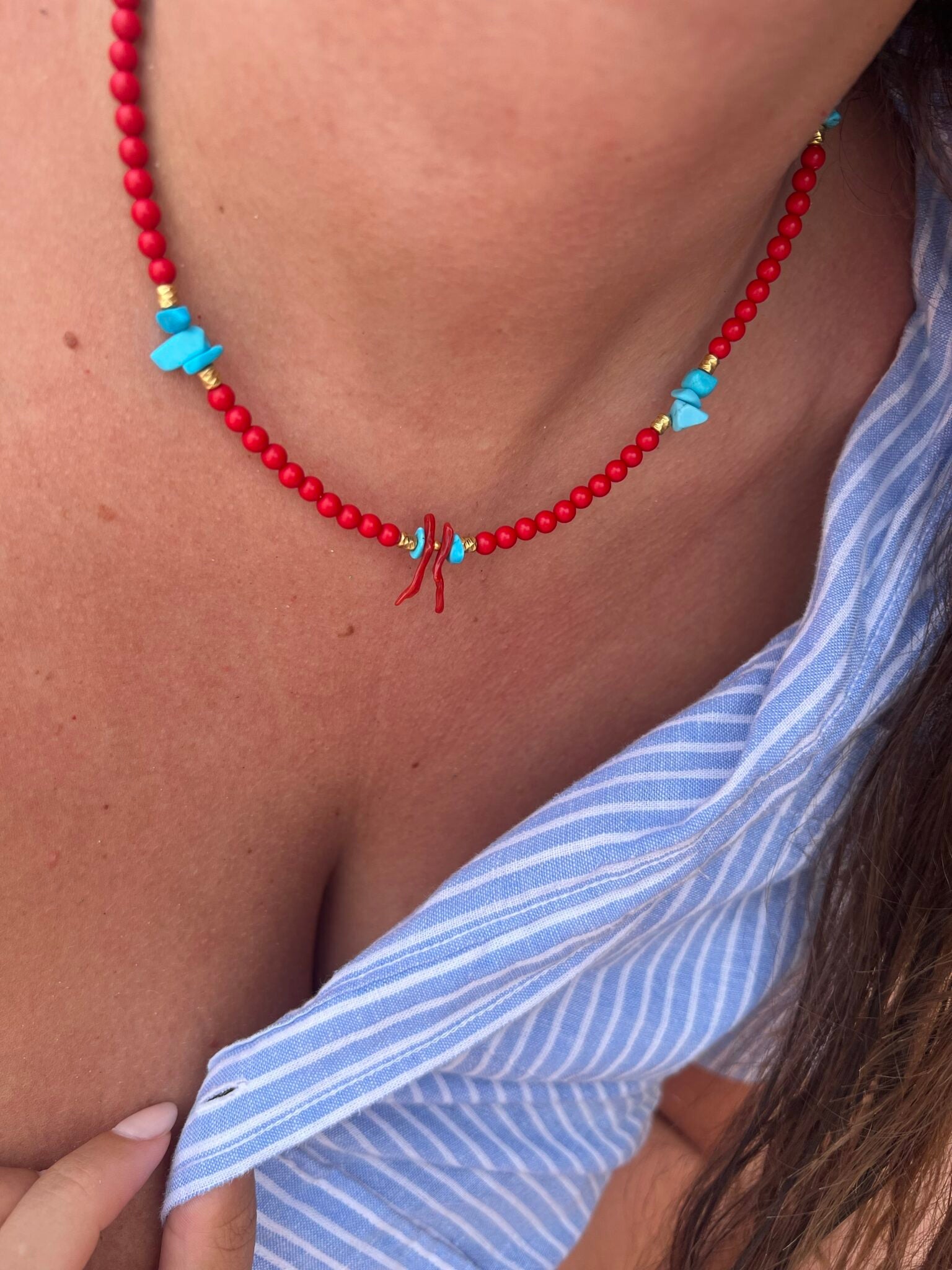 Collana Baia Corallo