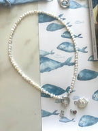 Collana Perle Moschettone