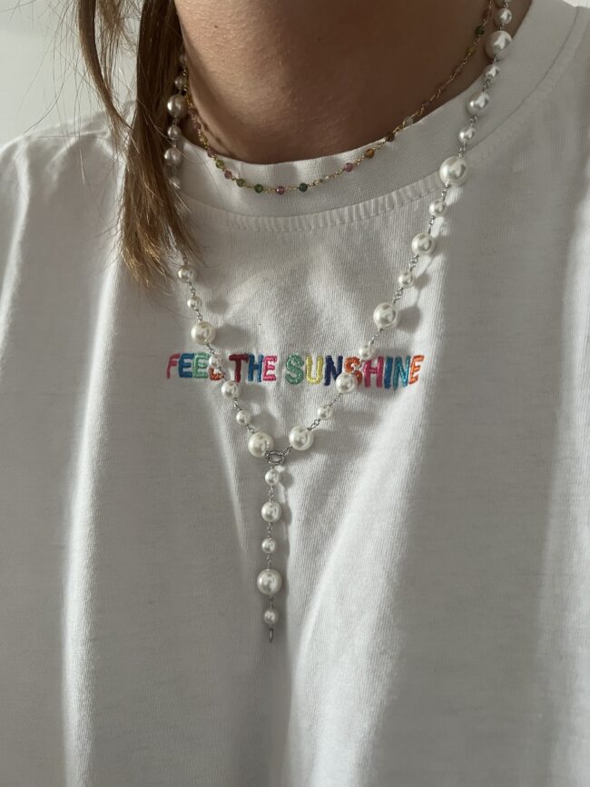 Collana Perle Moderne Y