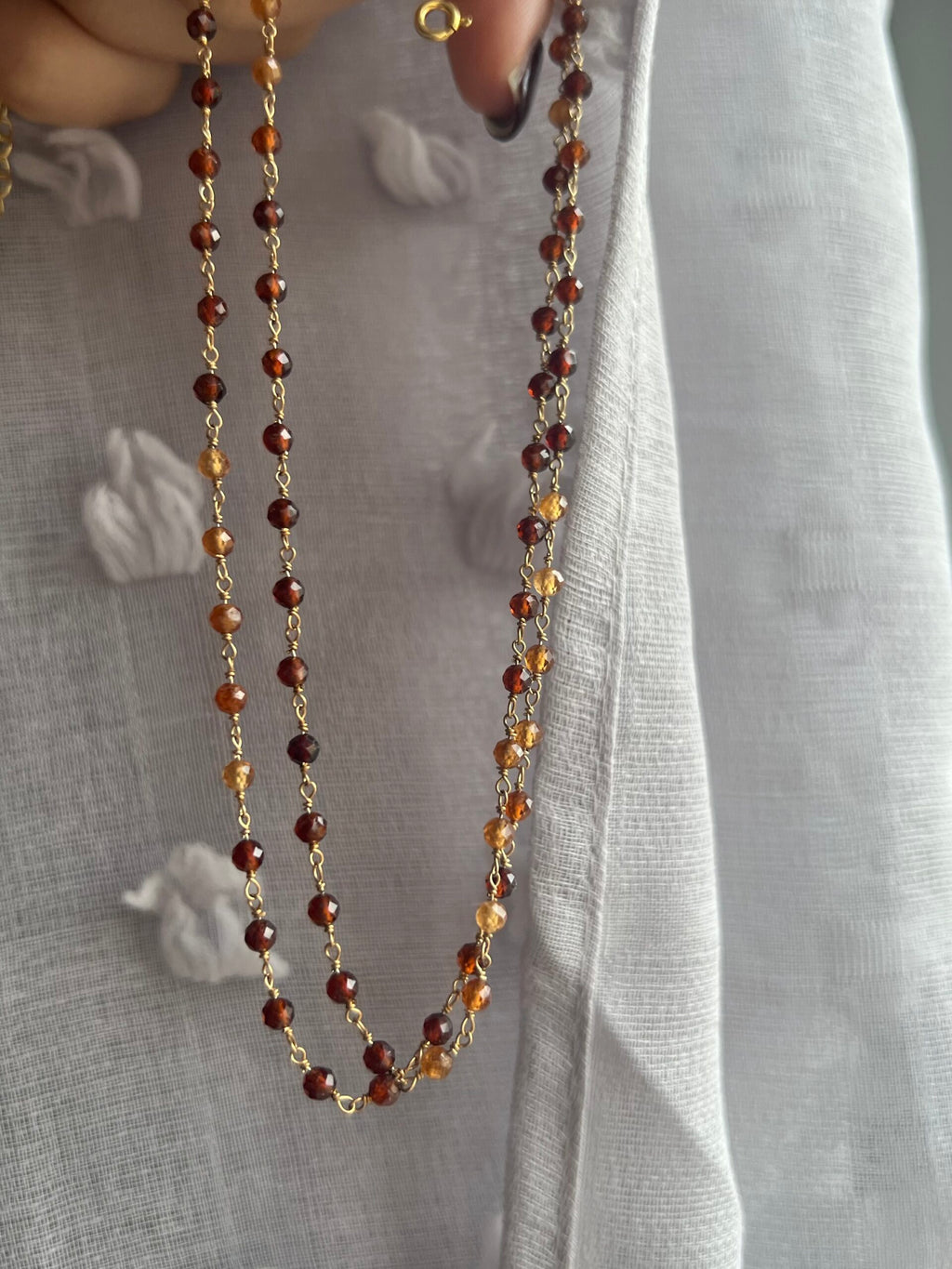Collana Chocker Granato