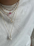 Collana chocker tormalina