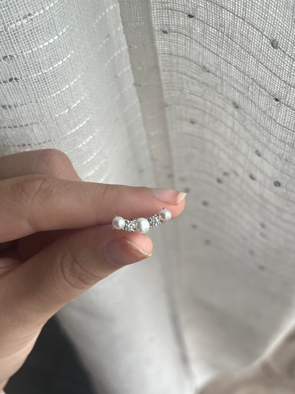 Orecchino Luce e Perle