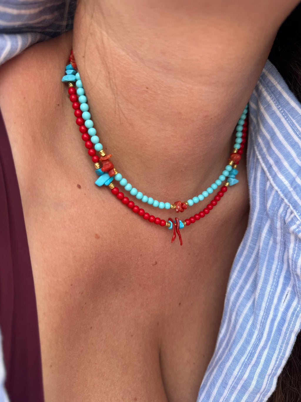 Collana Baia Corallo