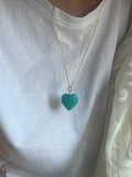 Ciondolo Cuore turchese