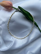 Chocker perle risine
