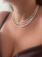 Collana Perle Naturali